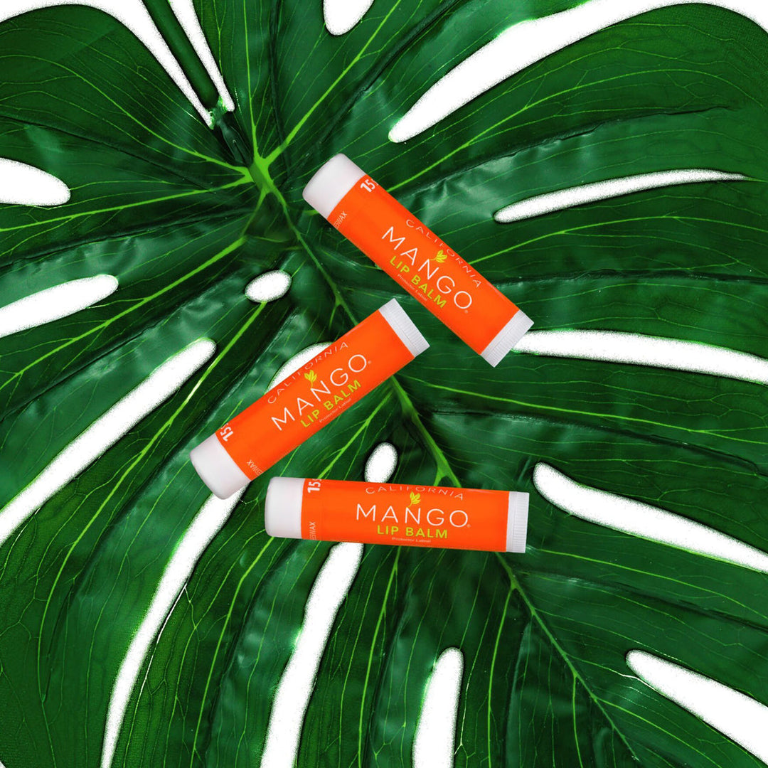 California Mango Lip Balm 3pc set