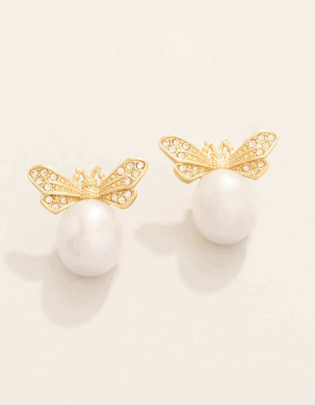 Vintage Bee Stud Earrings