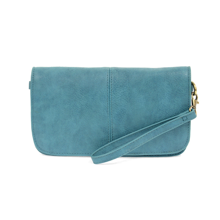 Joy Mia Multi Pocket Crossbody Clutch