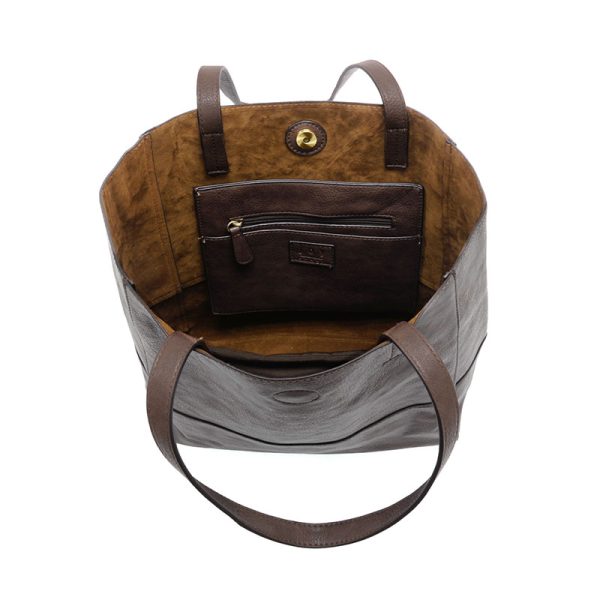 Joy Faith Raw Edge Tote