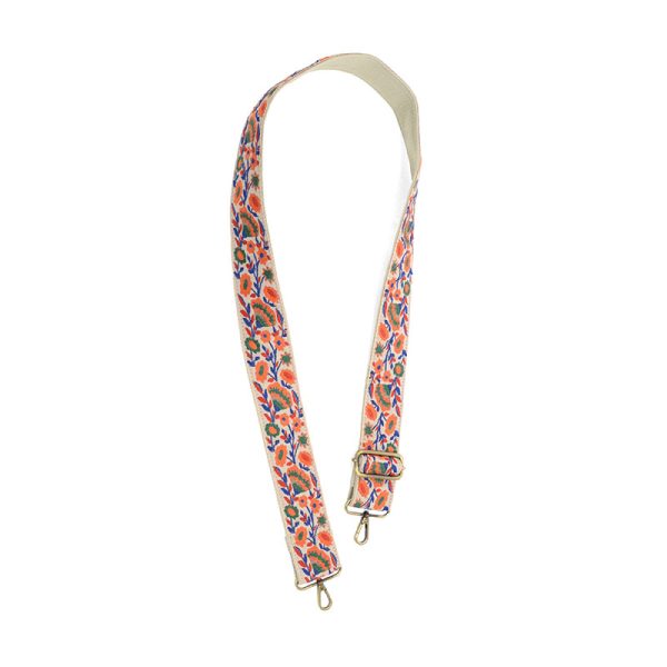 Joy 2" Multi Wild Blooms Guitar Strap