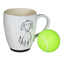 Pet Dog Ceramic Cup Gift Set