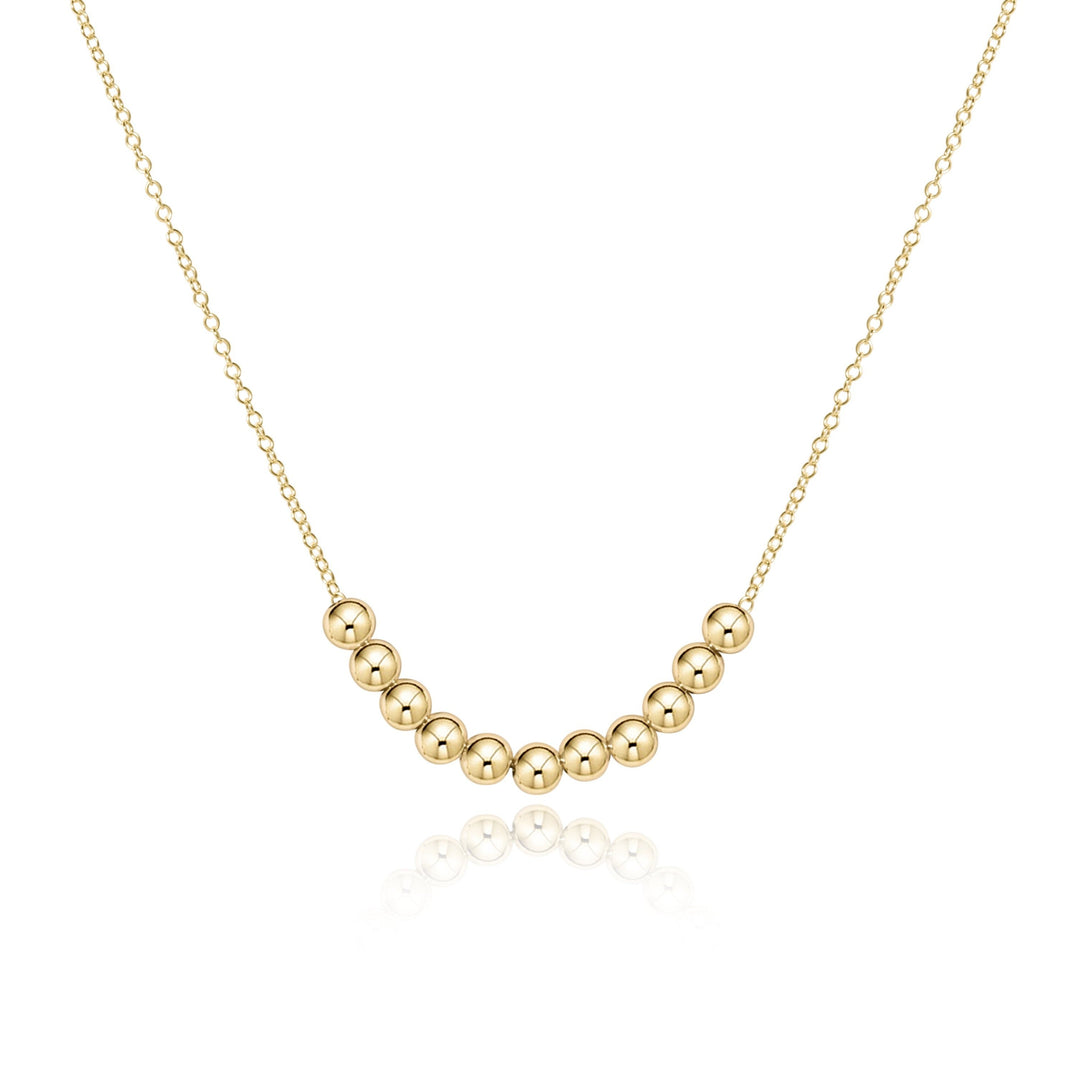 16" Necklace Gold Beaded Bliss Gold