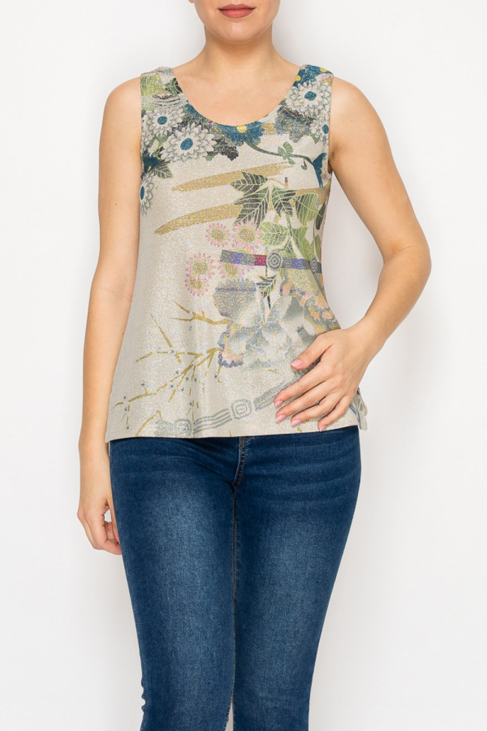 Origami Tank Top