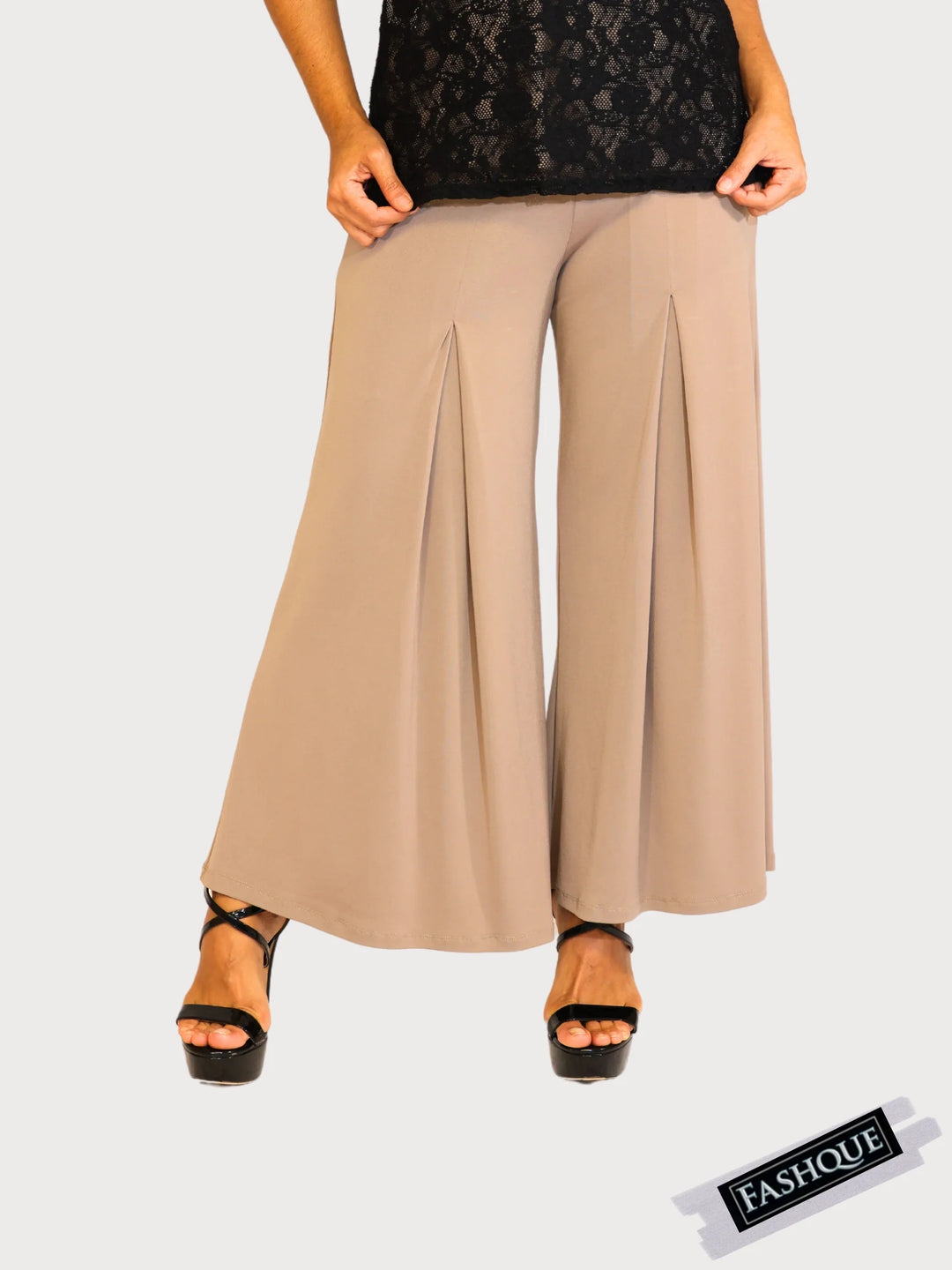 Fashque Pleated  Pant