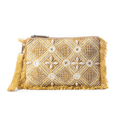 Myra Desert Diamond Pouch