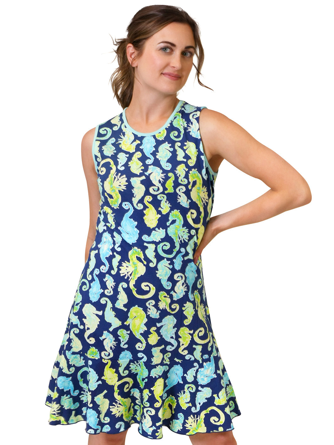 Ana Clare Flounce dress