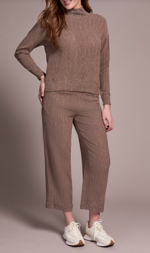 Tribal Mock Neck Top