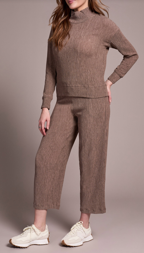 Tribal Mock Neck Top