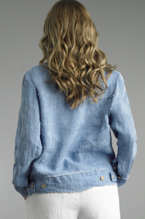 Tempo Linen Jean Jacket