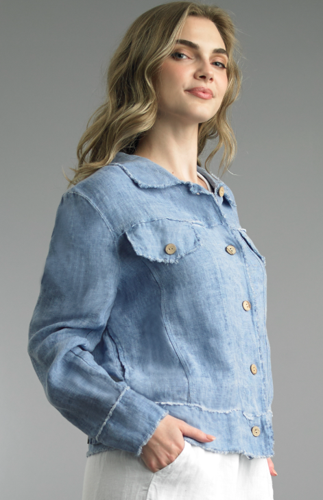 Tempo Linen Jean Jacket