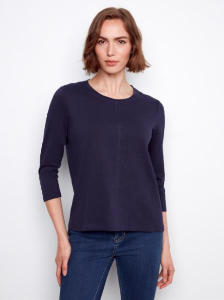 Charlie B 3/4 Sleeve Top