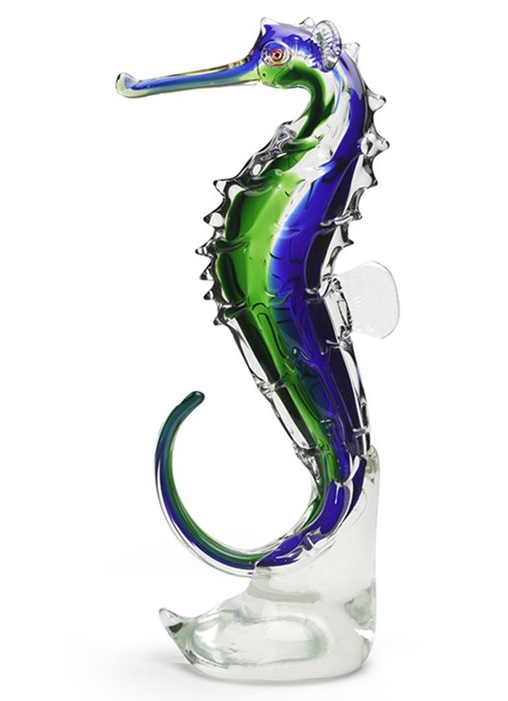 Dynasty Glass Mega Seahorse