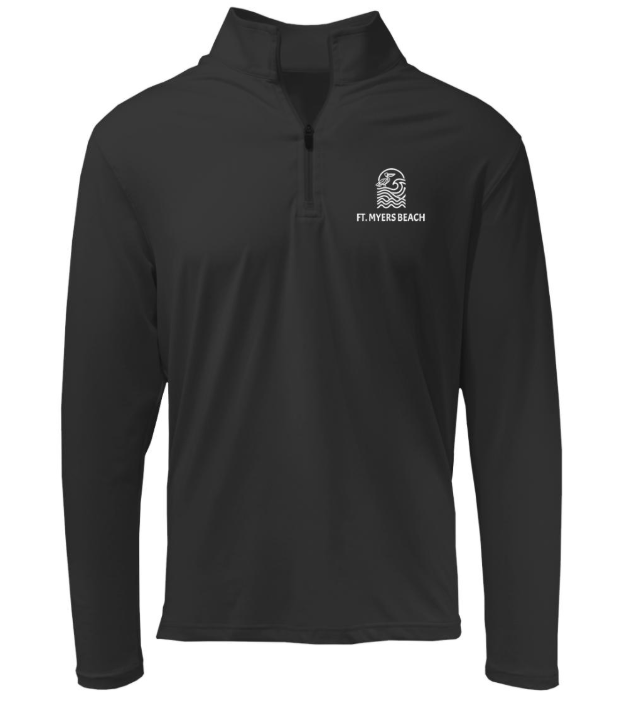 Unisex 1/4 zip Pelican FMB