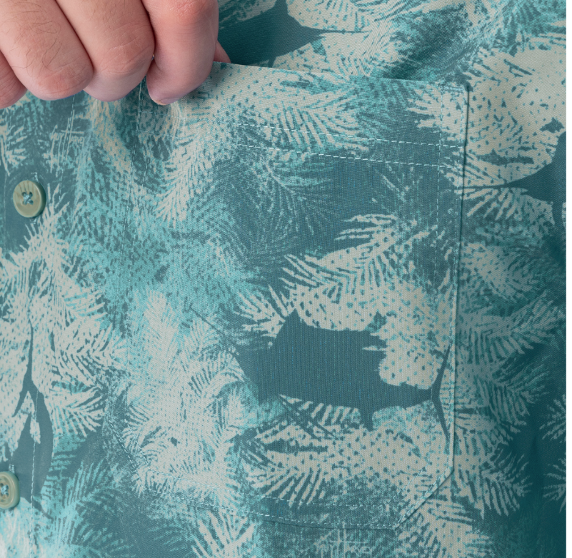 Guy Harvey Palms Fishing Shirt