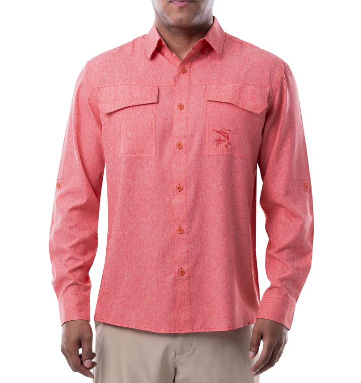 Guy Harvey Woven Fishing Shirt