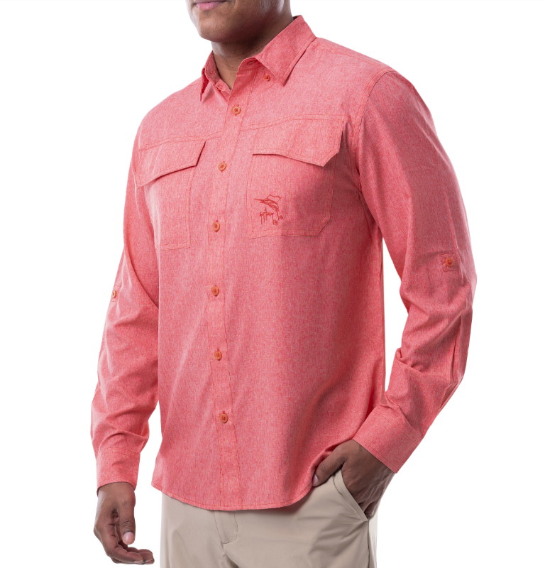 Guy Harvey Woven Fishing Shirt