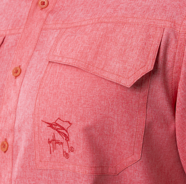 Guy Harvey Woven Fishing Shirt