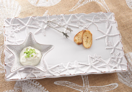 Mud Pie Starfish Chip and Dip