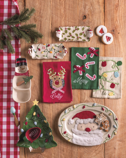 Mud Pie Christmas Tree Chip & Dip