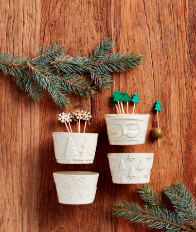 Mud Pie Santa Tidbit Bowl