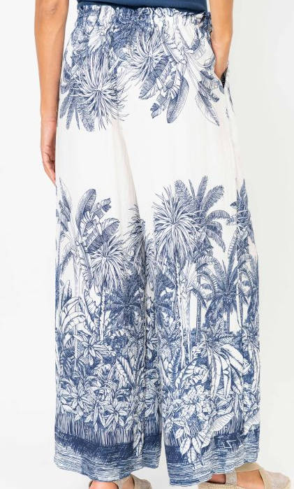Look Mode Palm Printed Pant