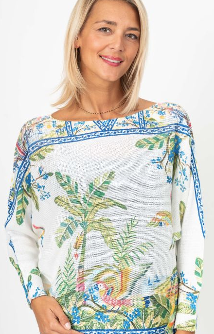 Look Mode Batwing Sweater