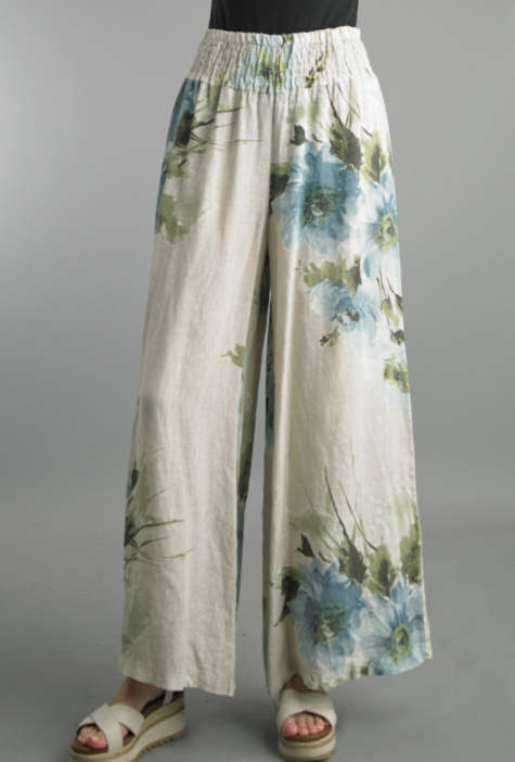 Tempo Floral Smocked Pant