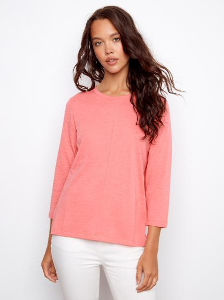 Charlie B 3/4 Sleeve Top