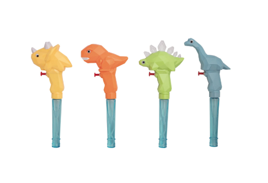Light Up Dino Bubble Wands