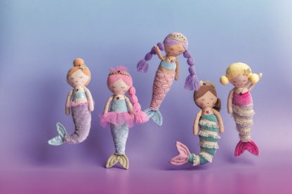 Mud Pie Mermaid Dolls