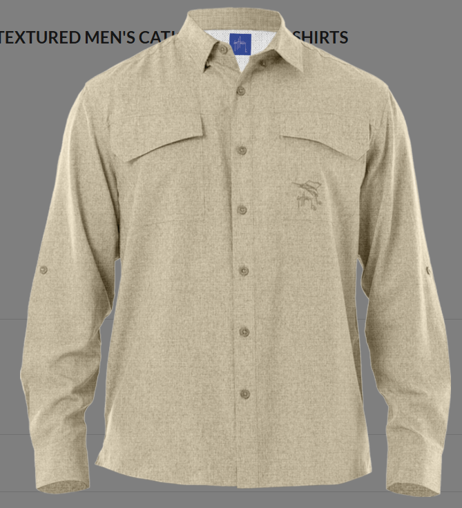 Guy Harvey Woven Fishing Shirt