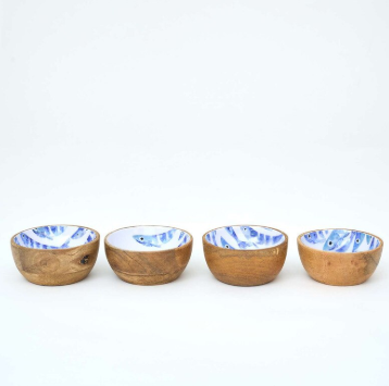 Blue Fish Nibble Bowl