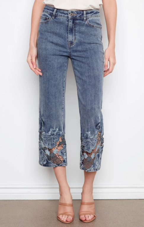 Charlie B Cutwork Jeans