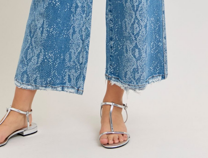 Judy Blue Snakeprint Jeans