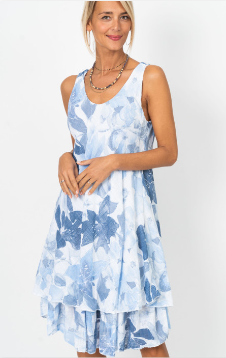 Look Mode Tropical Dress