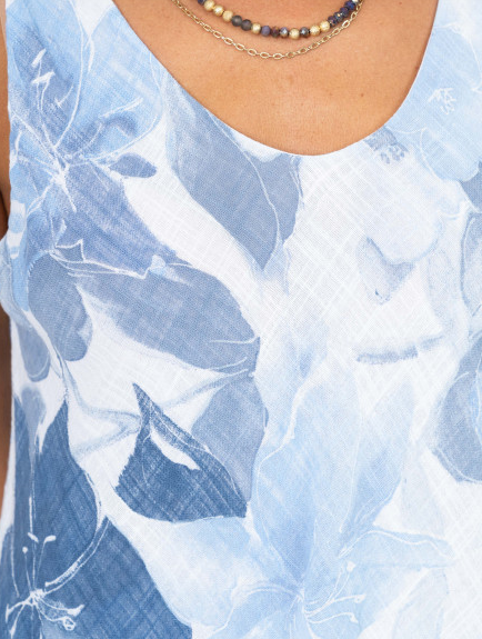 Look Mode Tropical Dress