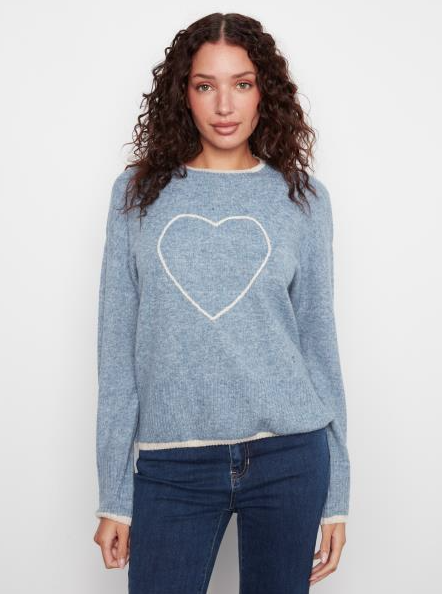 Charlie B Heart Sweater
