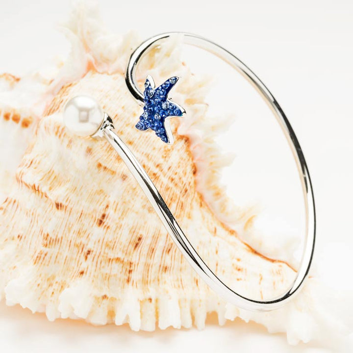 Ocean Jewelry Pearl Sapphire Bracelet