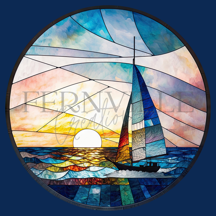 Sailboat Cutting Board