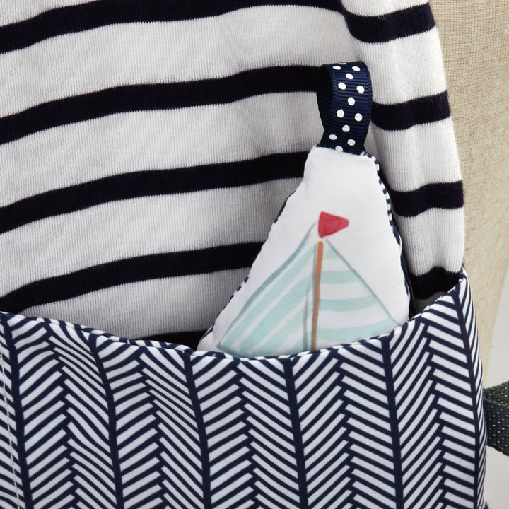 Mommy & Me Activity Scarf- Blue