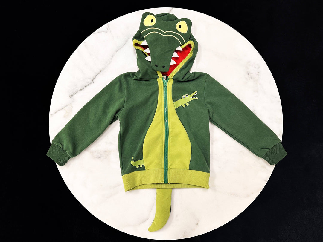Alligator Spikes 3D Kids Hoodie