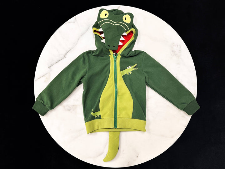 Alligator Spikes 3D Kids Hoodie