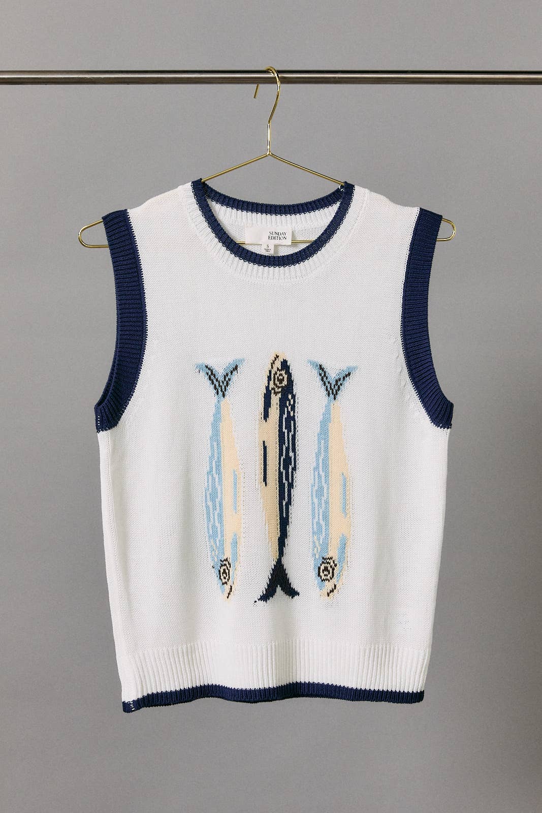 3 Fish Sweater Vest