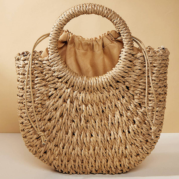 Small Straw Crossbody Bag