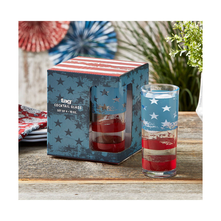 Patriotic Drinks Glass Set