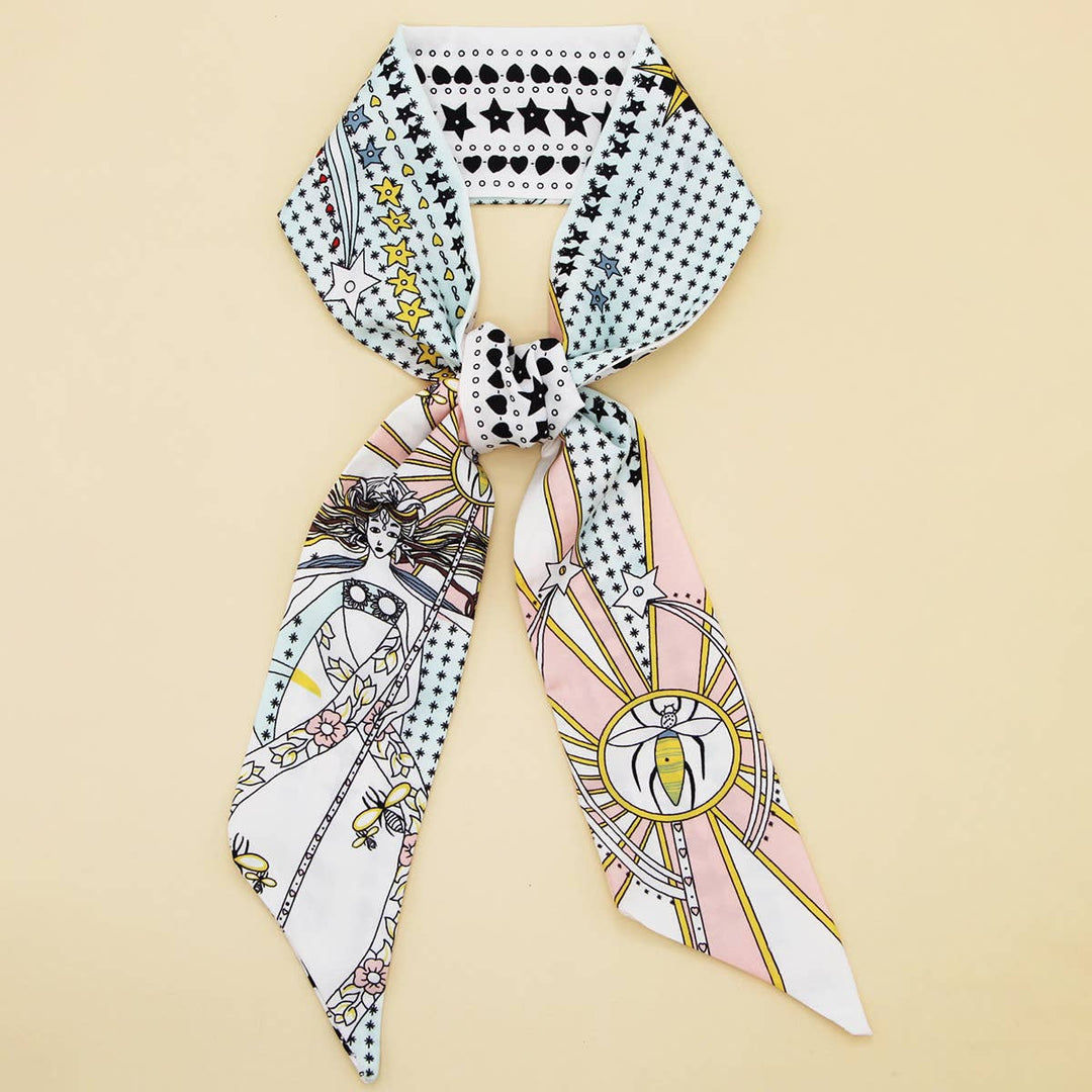 Skinny Twill Scarf