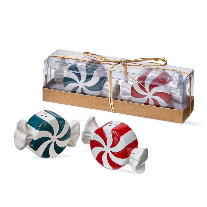 Peppermint Salt & Pepper Set