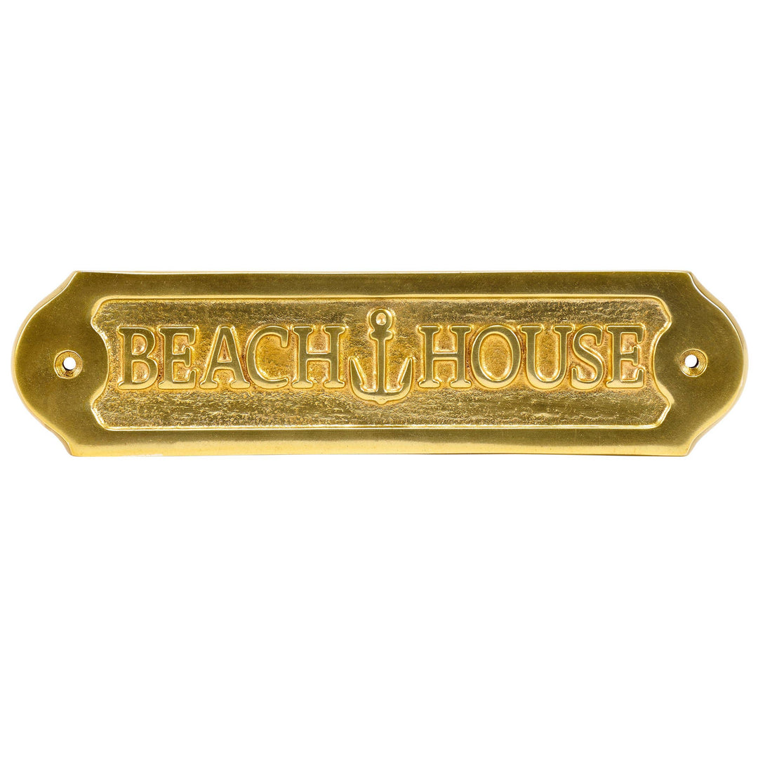Beach House Door Plaque