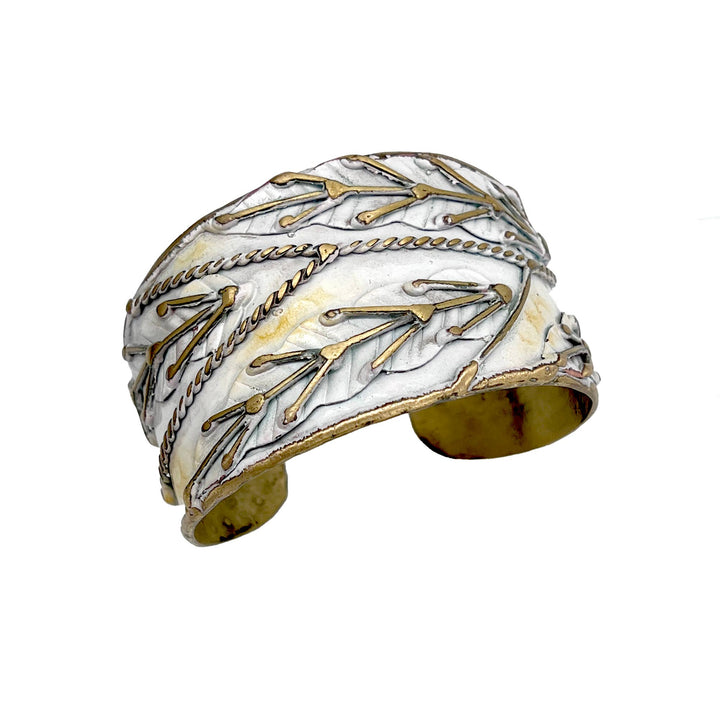 Handcrafted Patina Cuff Bracelet